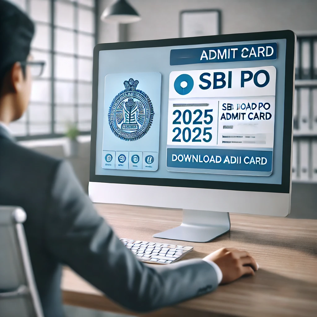 SBI PO Admit Card 2025